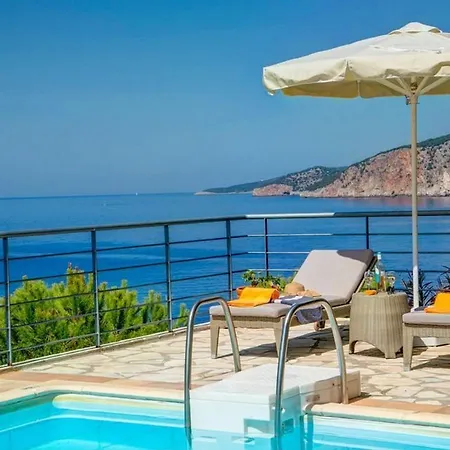 Seafront Kefalonia Kazaana 3 Bedrooms Spectacular Sea Views