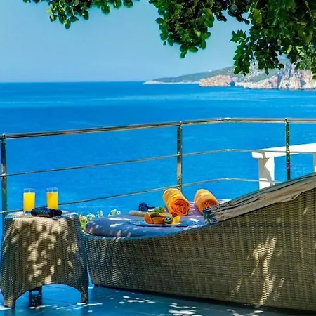 Seafront Kefalonia Kazaana 3 Bedrooms Spectacular Sea Views Villa *