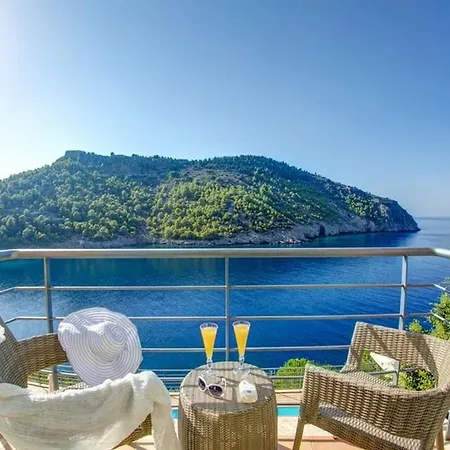 Villa Seafront Kefalonia Kazaana 3 Bedrooms Spectacular Sea Views Asos