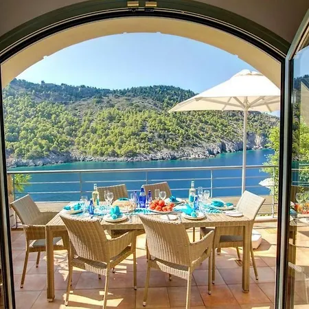Villa Seafront Kefalonia Kazaana 3 Bedrooms Spectacular Sea Views